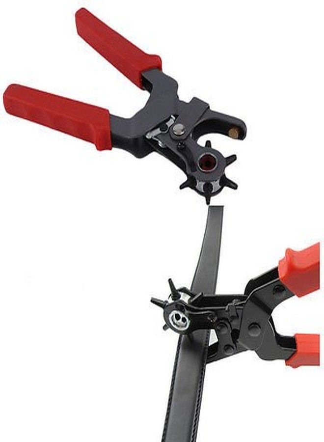 أسينشين أداة تثقيب حلقات معدنية دوارة للأحزمة الجلدية من أسينشن®، متوفرة بستة أحجام. - Image 1